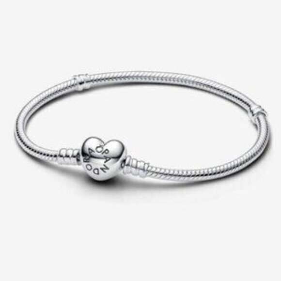 Pandora Silver Snake Chain Bracelet - Picture 1 of 3